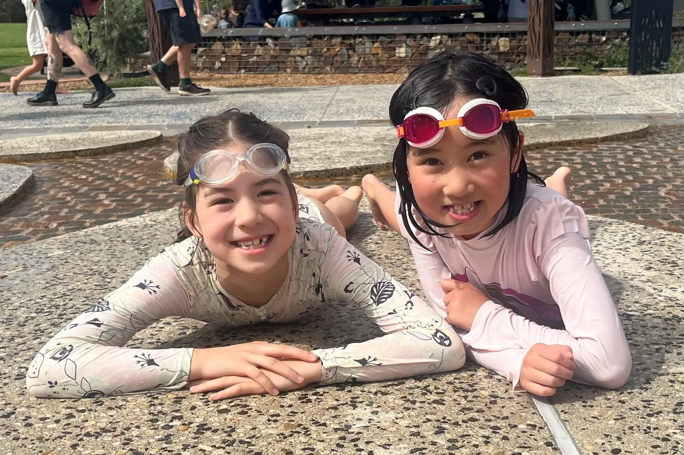 girls in googles